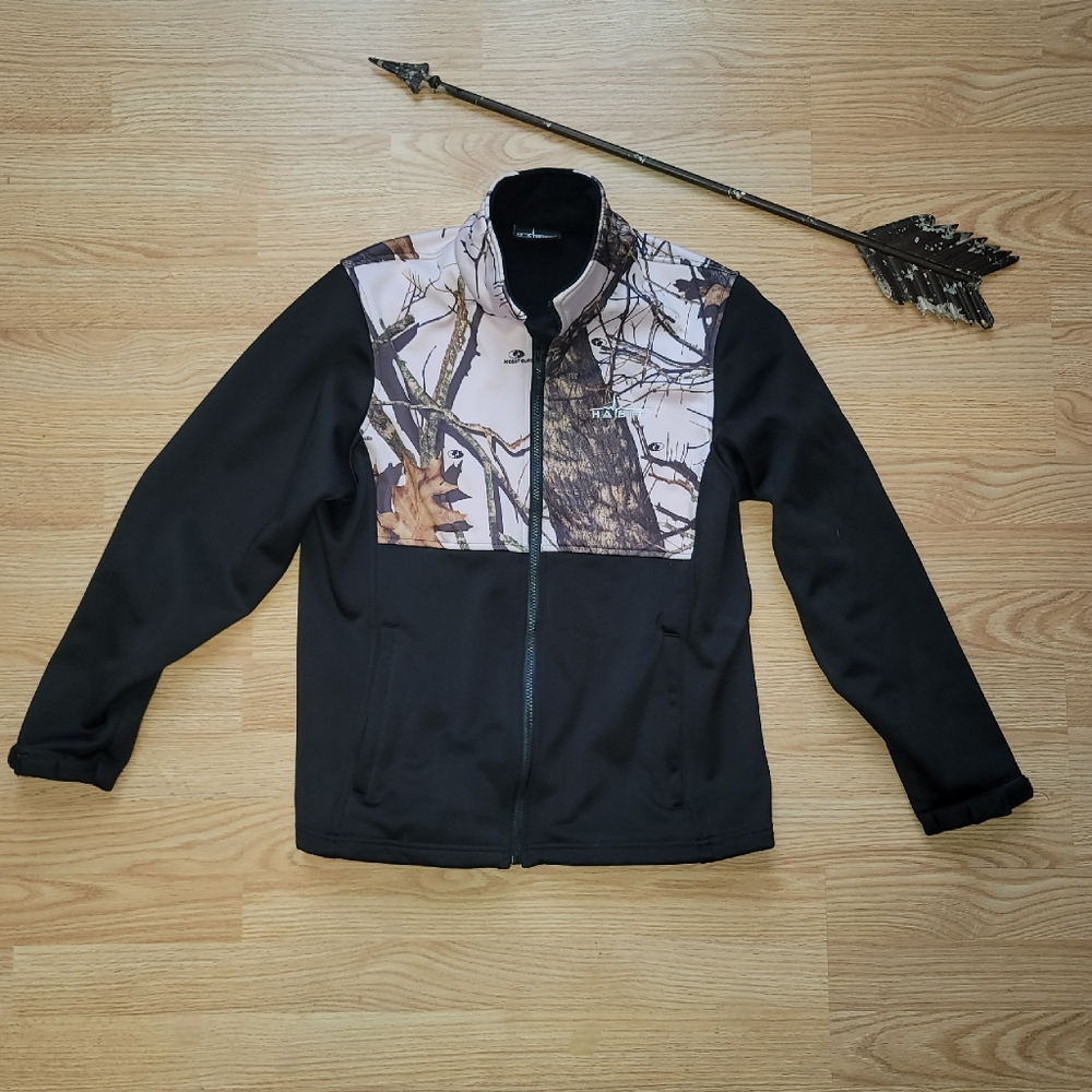 Women's Pink Camo Soft Shell Jacket - Size Medium